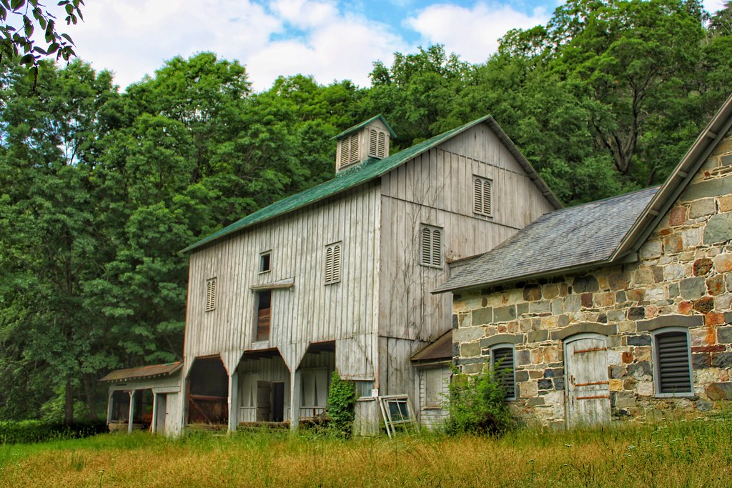 Dairy barn at the Zimmerman Farm in the Delaware Water Gap… Flickr