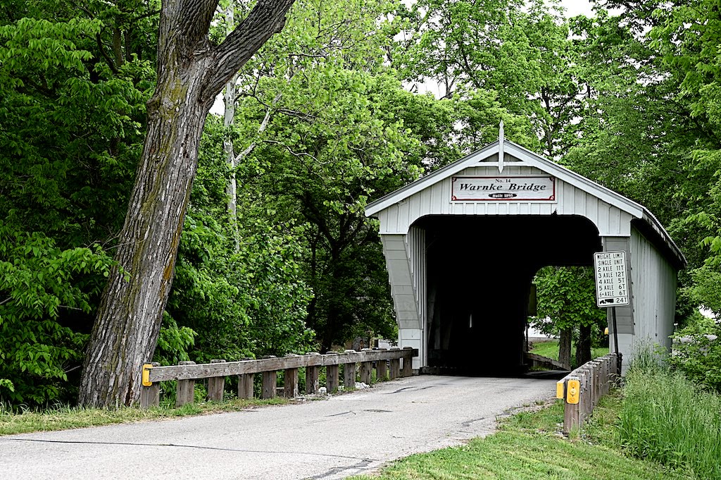 Warnke Covered Bridge in Preble County, Ohio When it was f… Flickr