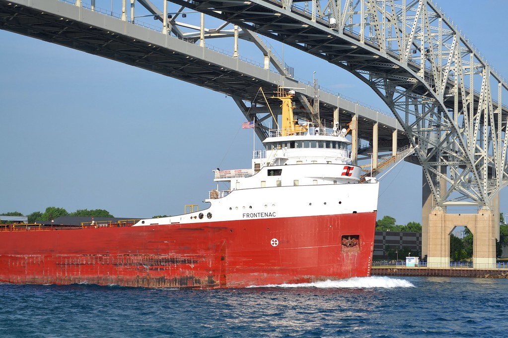 CSL Frontenac The Frontenac passes under the Blue Water Br… Flickr