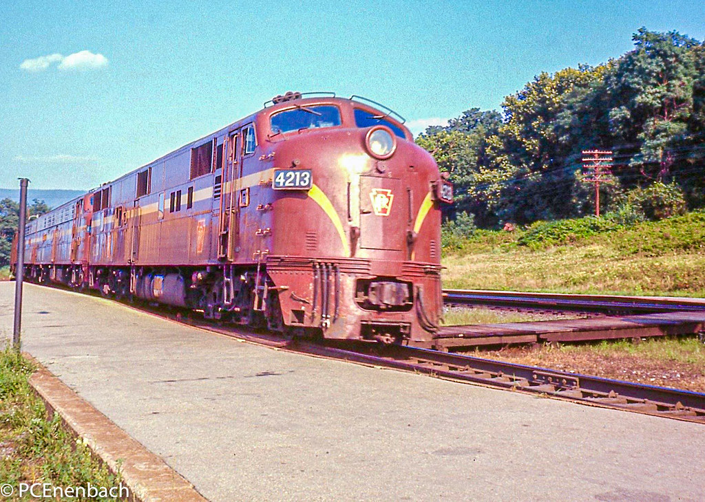 Lewistown, Pennsylvania, 29AUG'67 PRR (westbound?) "Juniat… Flickr