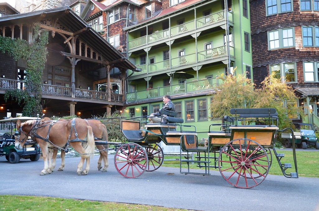Horse And Buggy At Mohonk Joe Shlabotnik Flickr