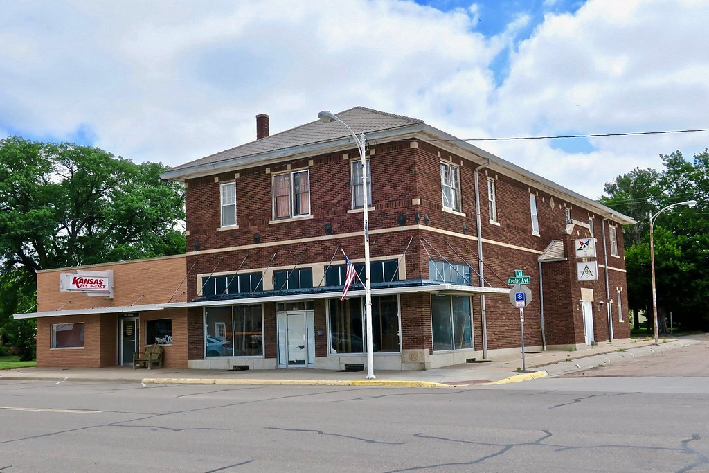 Masonic Building, Oakley, KS Oakley Masonic Lodge 253, 10… Flickr
