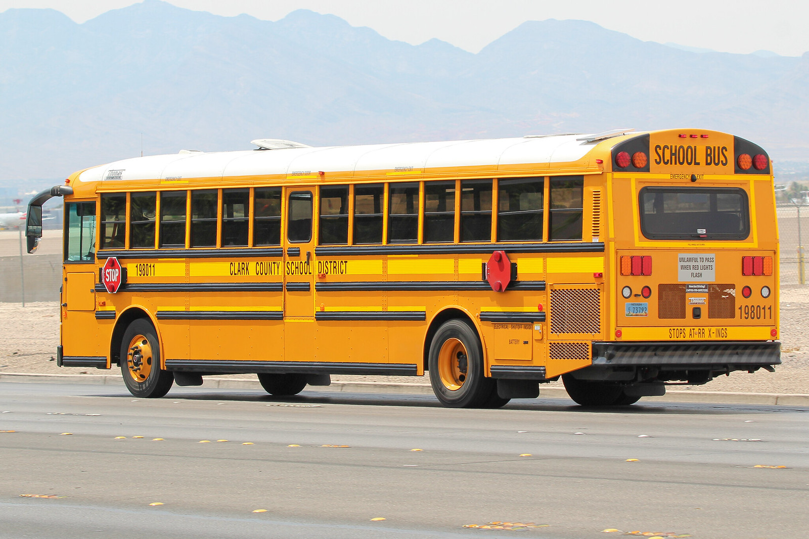 Clark County School Buses (and former CCSD units) Flickr