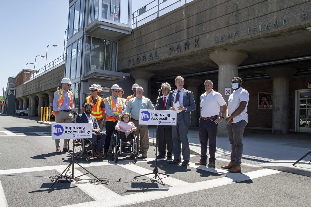 LIRR Floral Park Station Fully Accessible MTA Construction… Flickr
