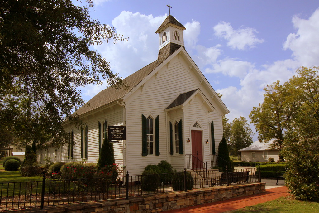 Maplesville United Methodist Church Built in 1871 and loca… Flickr