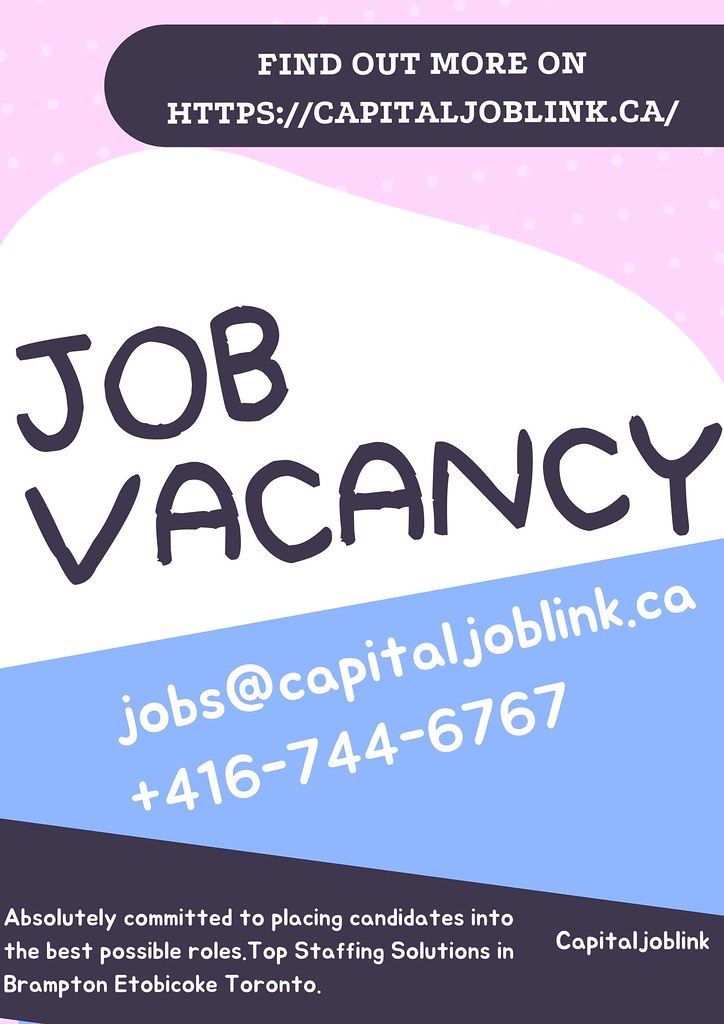 jobs in Brampton Etobicoke toronto capitaljoblink.ca/ Best… Flickr