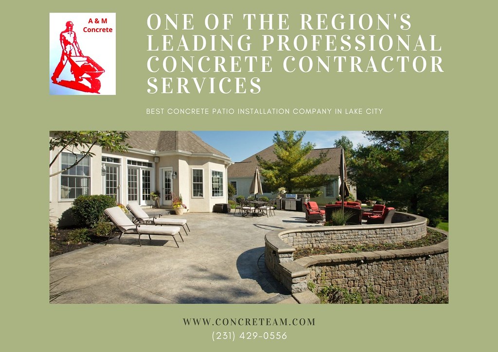 Best Concrete Patio Installation Company In Lake City A&… Flickr
