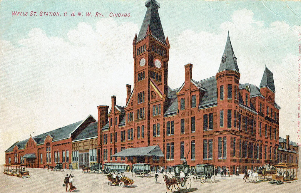 Chicago & North Western Wells Street Station C&NW's Well… Flickr