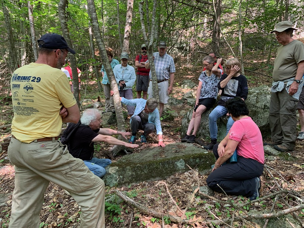 Soapstone quarry hike with Ken Feder, Professor Emeritus o… Flickr