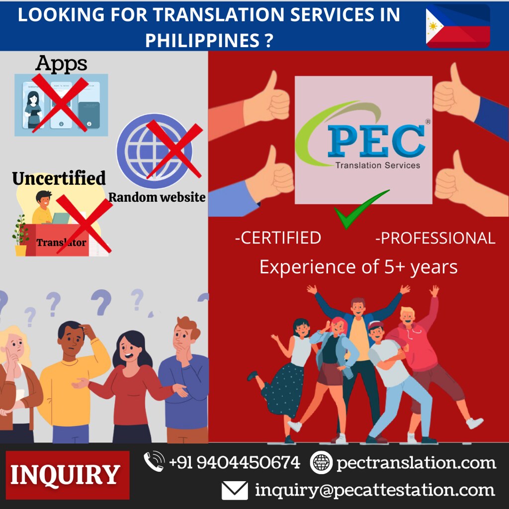 Translation Services in Philippines The Philippines has un… Flickr