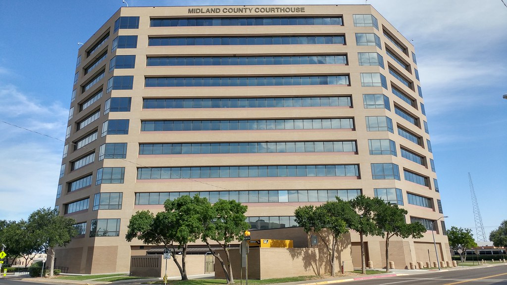 Midland County Courthouse, Midland, TX Midland, TX (Midlan… Flickr(08)