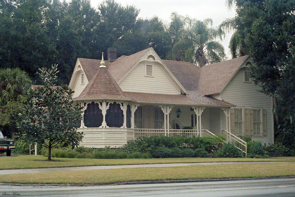 Historic House, Plant City, 1986 Victorian style house. Ho… Flickr