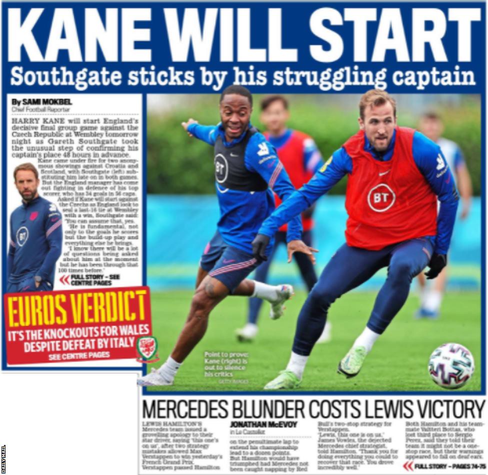 22nd June 2021 England v Czech Republic (Daily Mail) Flickr