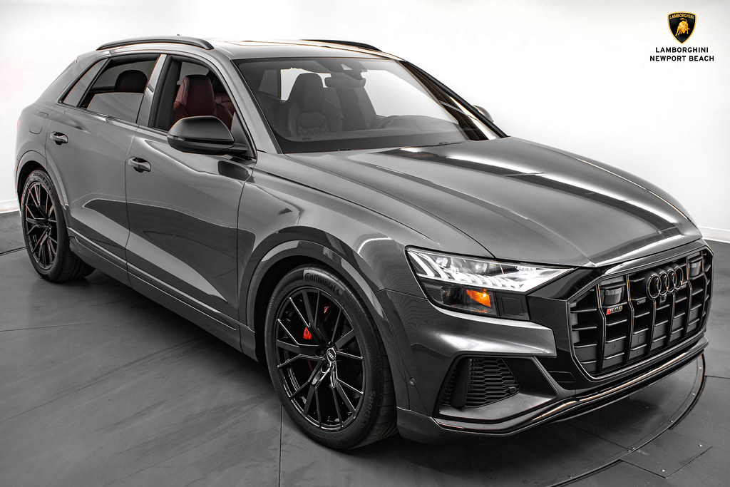 2021 "Daytona Gray Pearl" Audi SQ8 Prestige Newport Beach Automotive