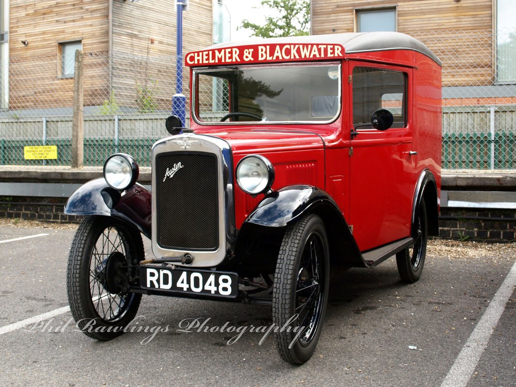 RD4048 1932 Austin 7 RN Van HCVS Ridgeway Run Henley Stati… Flickr