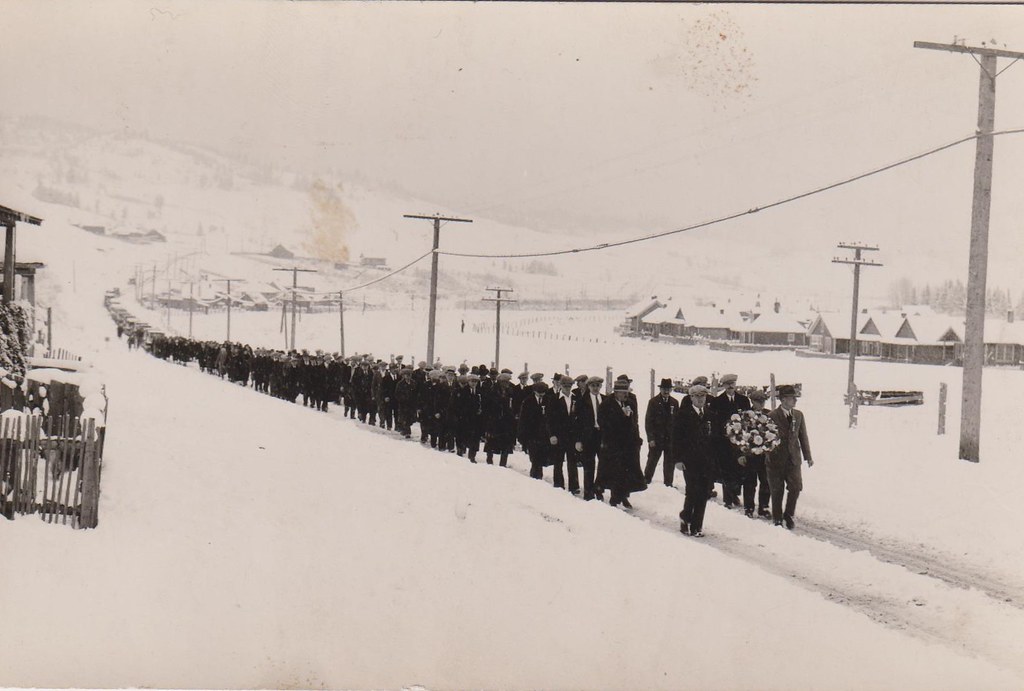 COLEMAN ALBERTA FUNERAL COAL MINERS Jason Woodhead Flickr