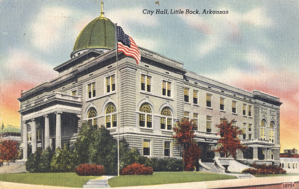 City Hall Little Rock, Arkansas The Quapaw Printing Co. … Flickr