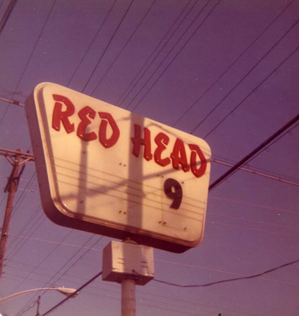 Red Head gas station sign My photo. Dayton OH maybe, at le… Flickr