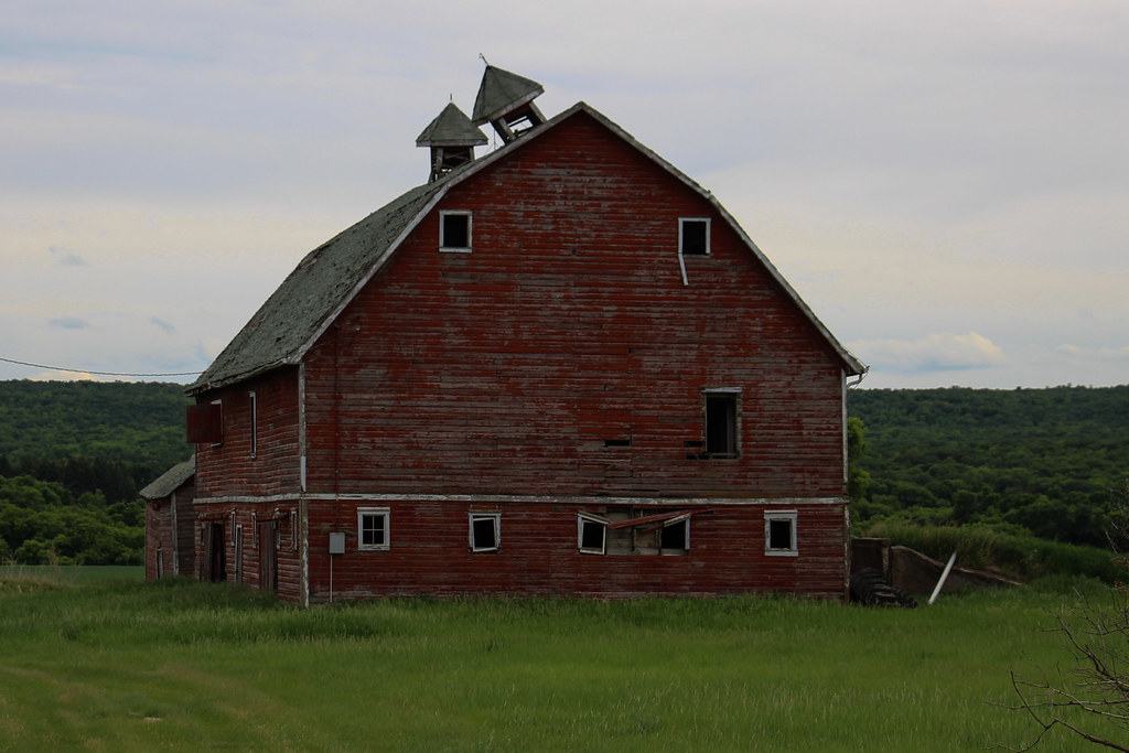 Brandon Hills barn Looking south just off PR344 Dave Wall Flickr