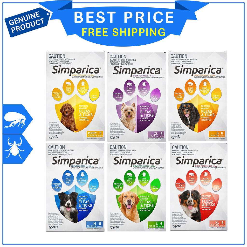 SIMPARICA for Flea and Tick Prevention in Dogs Simparica c… Flickr