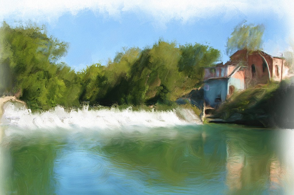 Martindale Dam & Falls on the San Marcos River, Texas Flickr