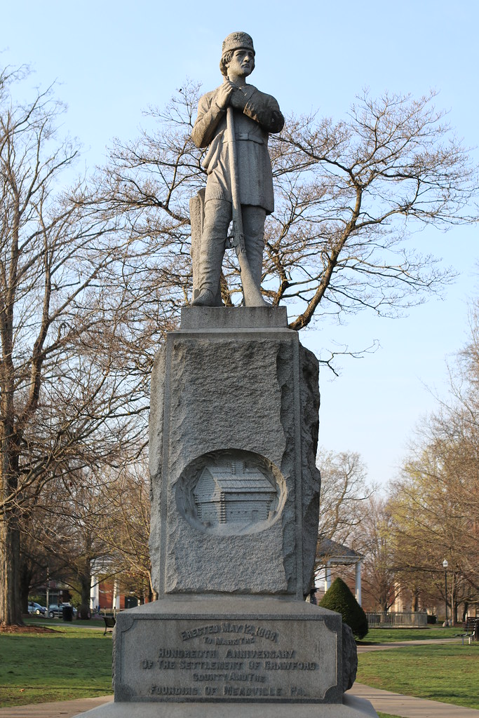 Centennial Monument in Diamond Park, Meadville, PA Flickr