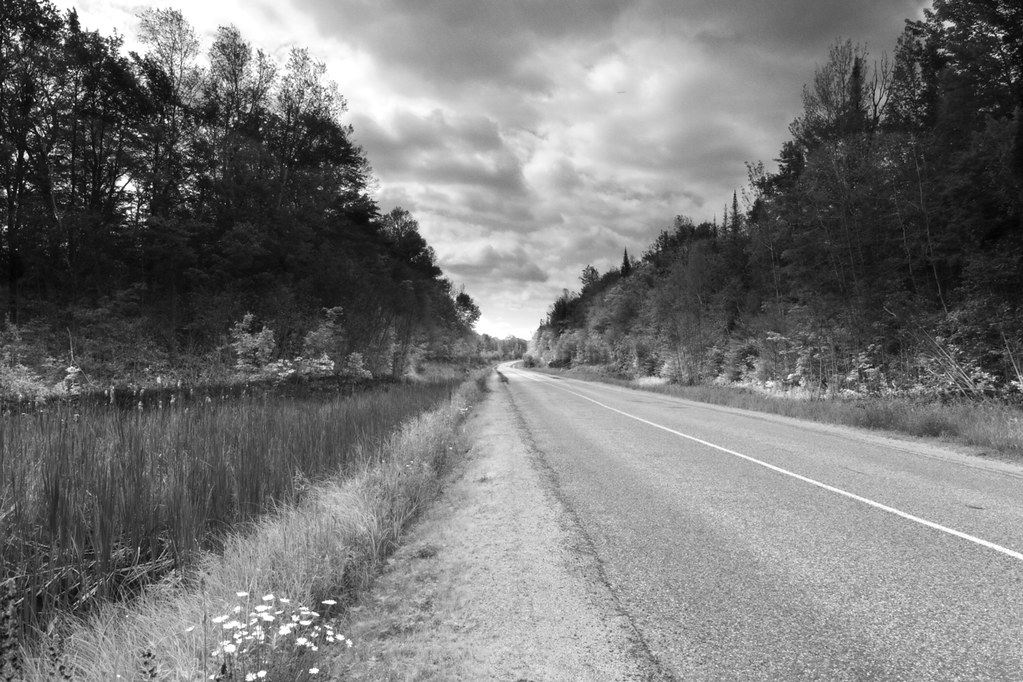 Ardoch Road in Black and White We have now received our se… Flickr