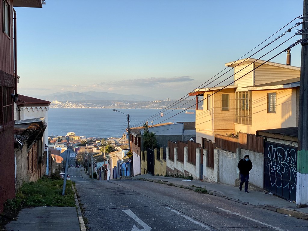 Avenida Quebrada Verde. Playa Ancha, Valparaíso Región de … Flickr