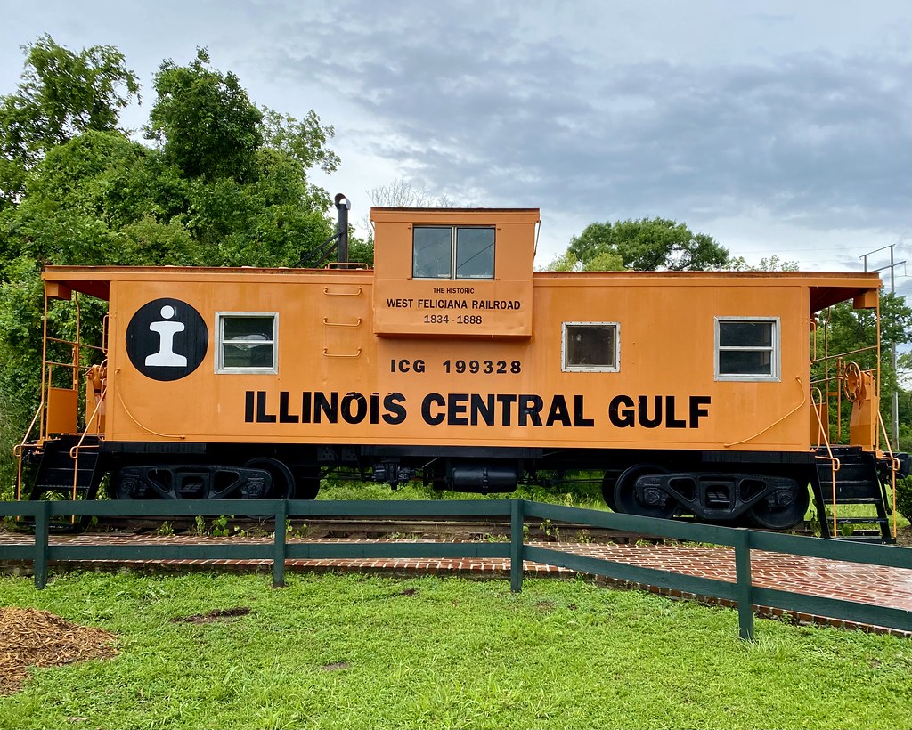 Illinois Central Gulf Caboose St. Francisville, Louisiana Flickr