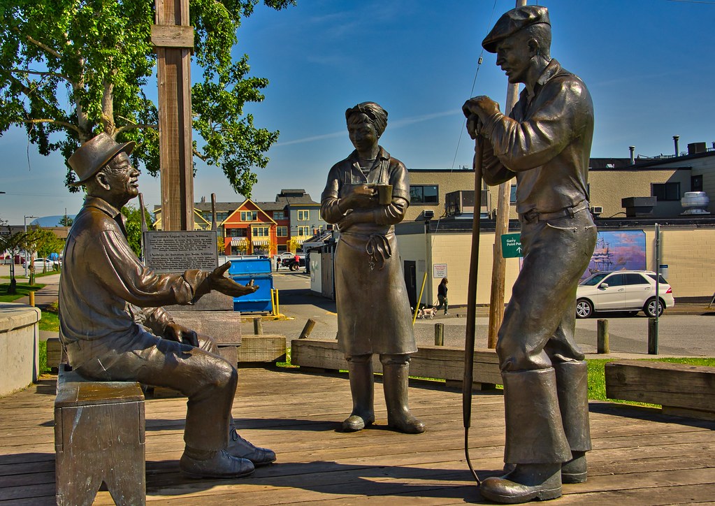 2021 Vancouver Steveston Legacy Bronze Statues Flickr