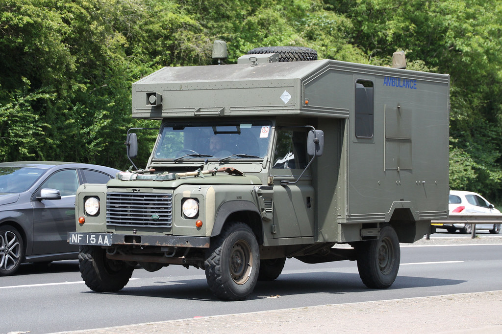 NF 15 AA British Army Land Rover A40 Monmouth 162021 Michael