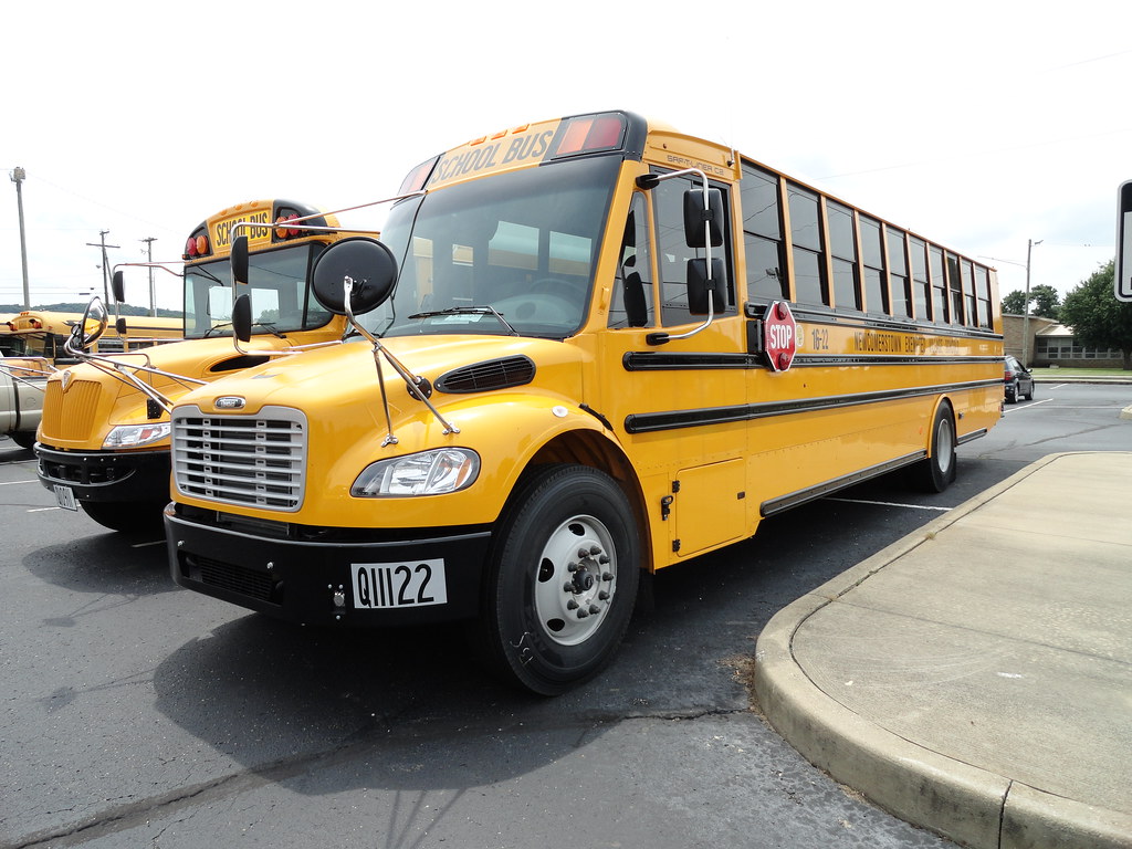 Exempted Village Schools 1622 (2) Bus lot … Flickr