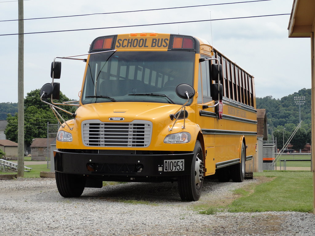 Exempted Village Schools Bus lot Flickr