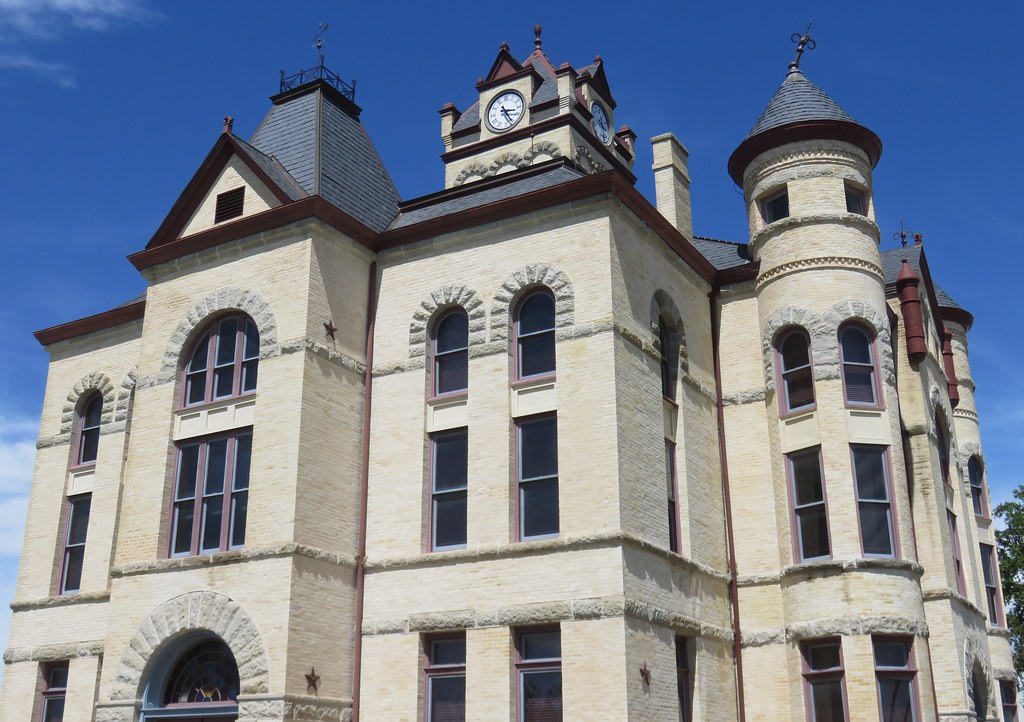 Karnes County Courthouse Detail (Karnes City, Texas) Flickr