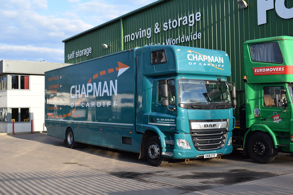 Chapman Removals and Storage DAF CF Removal Lorry CK18 ZTE… Flickr