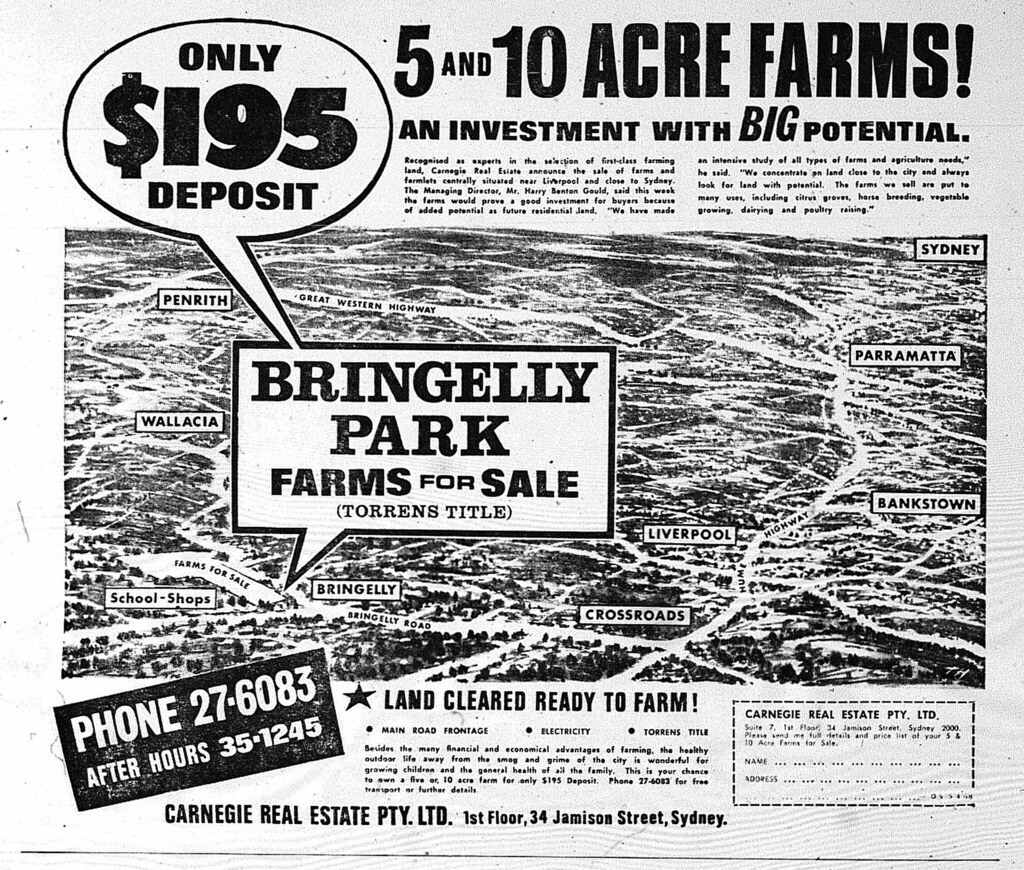 Bringelly Park land Ad April 5 1968 the Sun 62 fabianamuso Flickr