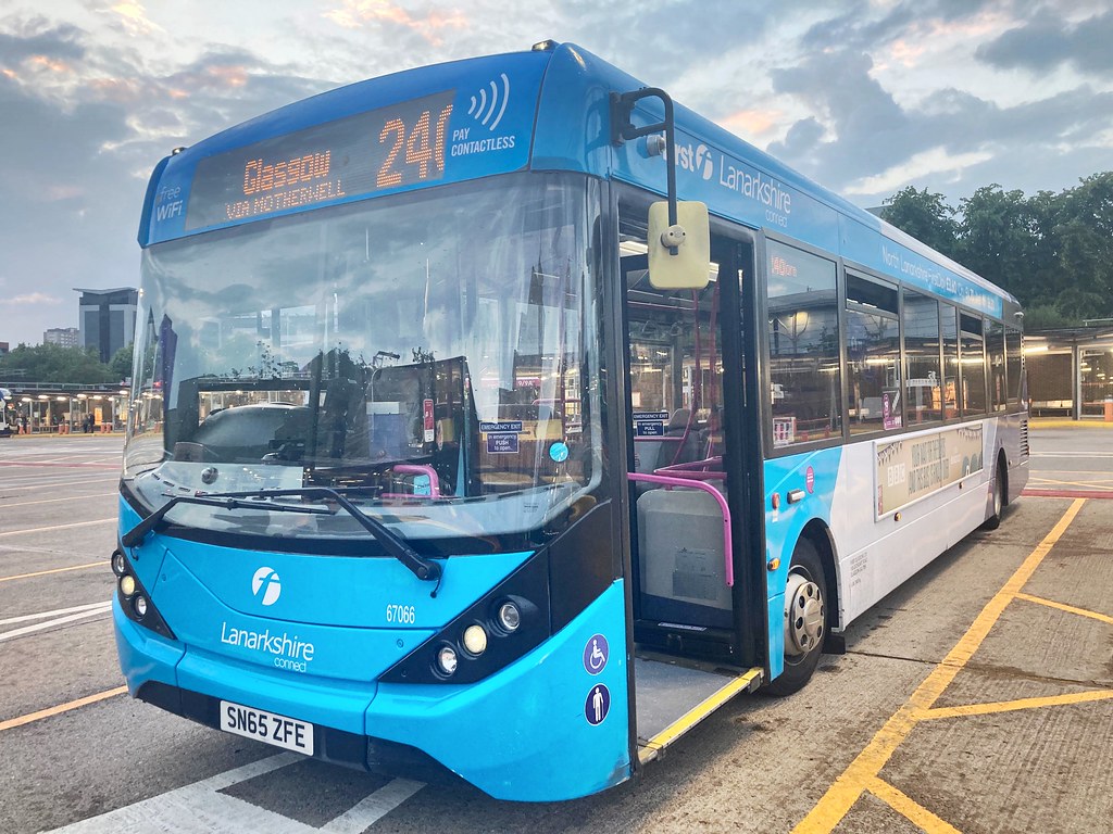 First Glasgow 67066 in Buchanan Bus Station on the 240 Flickr