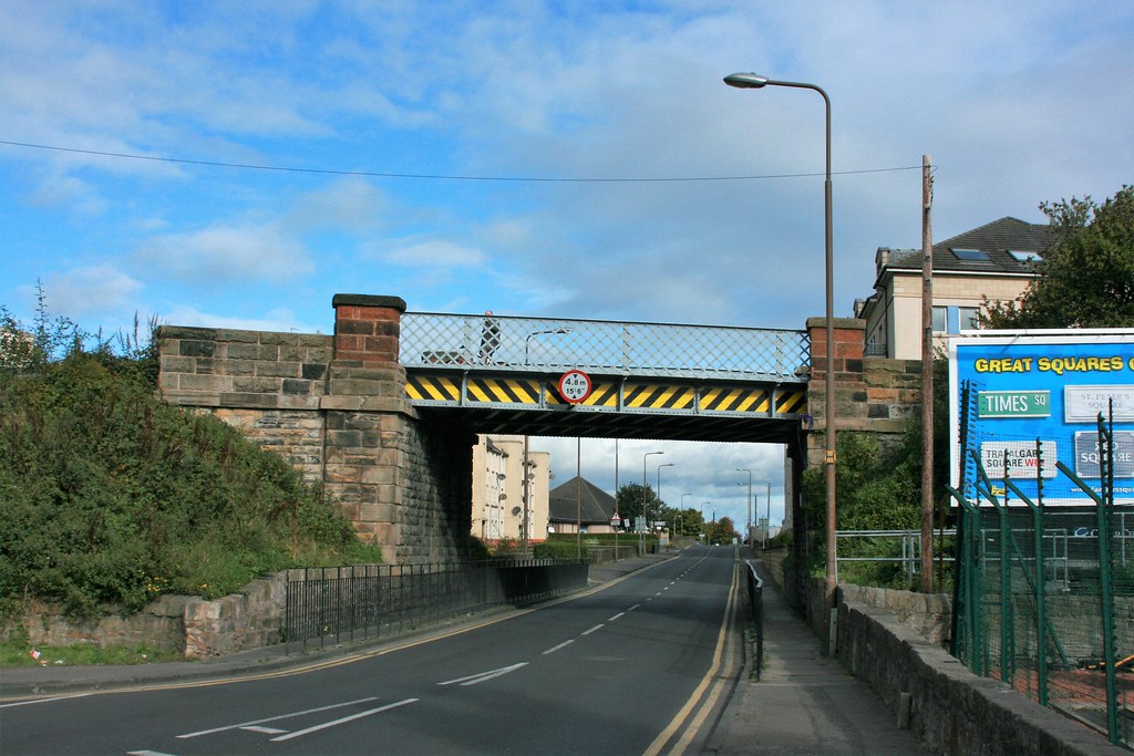 Another view of the former CR bridge over Crewe Road North… Flickr