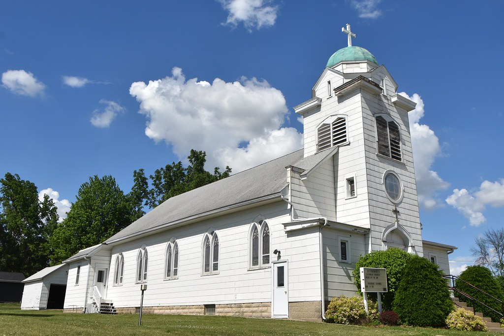 St. Patrick Catholic Church, Watkins, Iowa In a tiny villa… Flickr