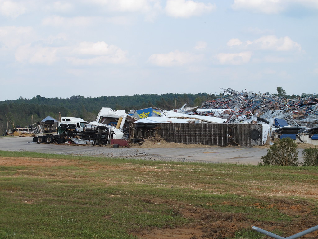Hackleburg Alabama 2011 Tornado Damage Wrangler Plant Flickr