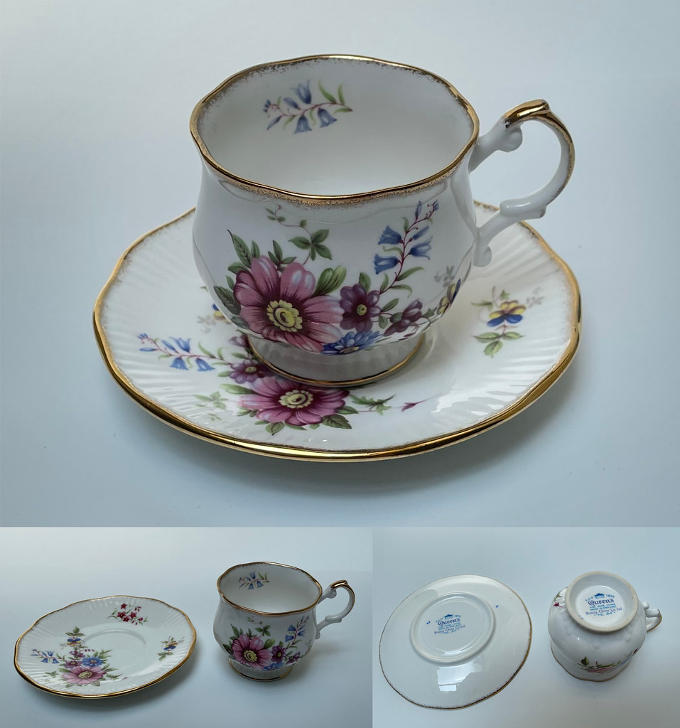 Queens fine bone china Porselein NL Flickr