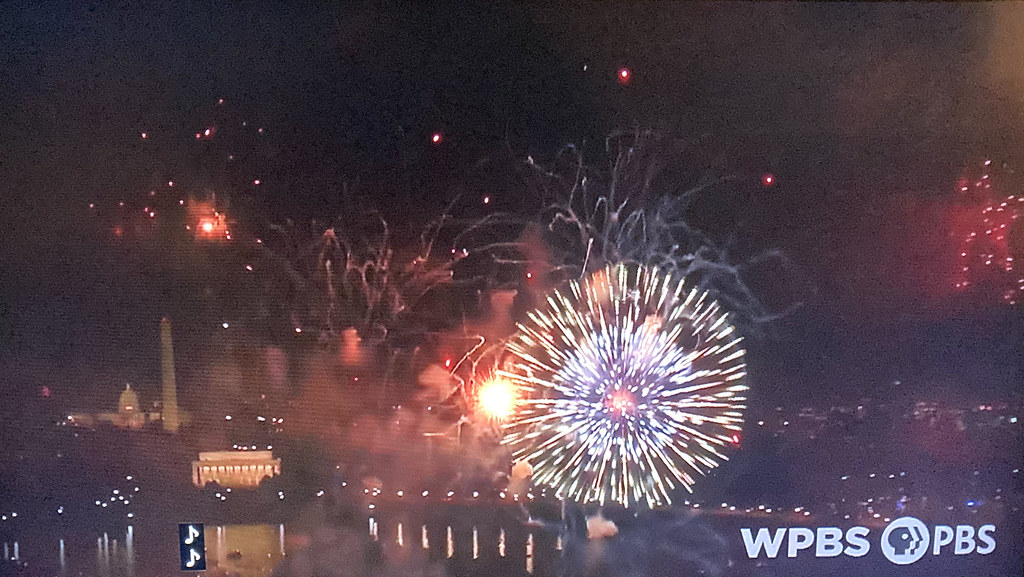 Fireworks in Washington July 4, 2021 Ross Dunn Flickr