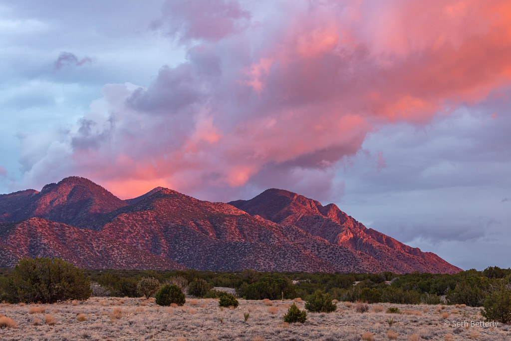 Fire on the Mountain Placitas New Mexico Seth Betterly Flickr