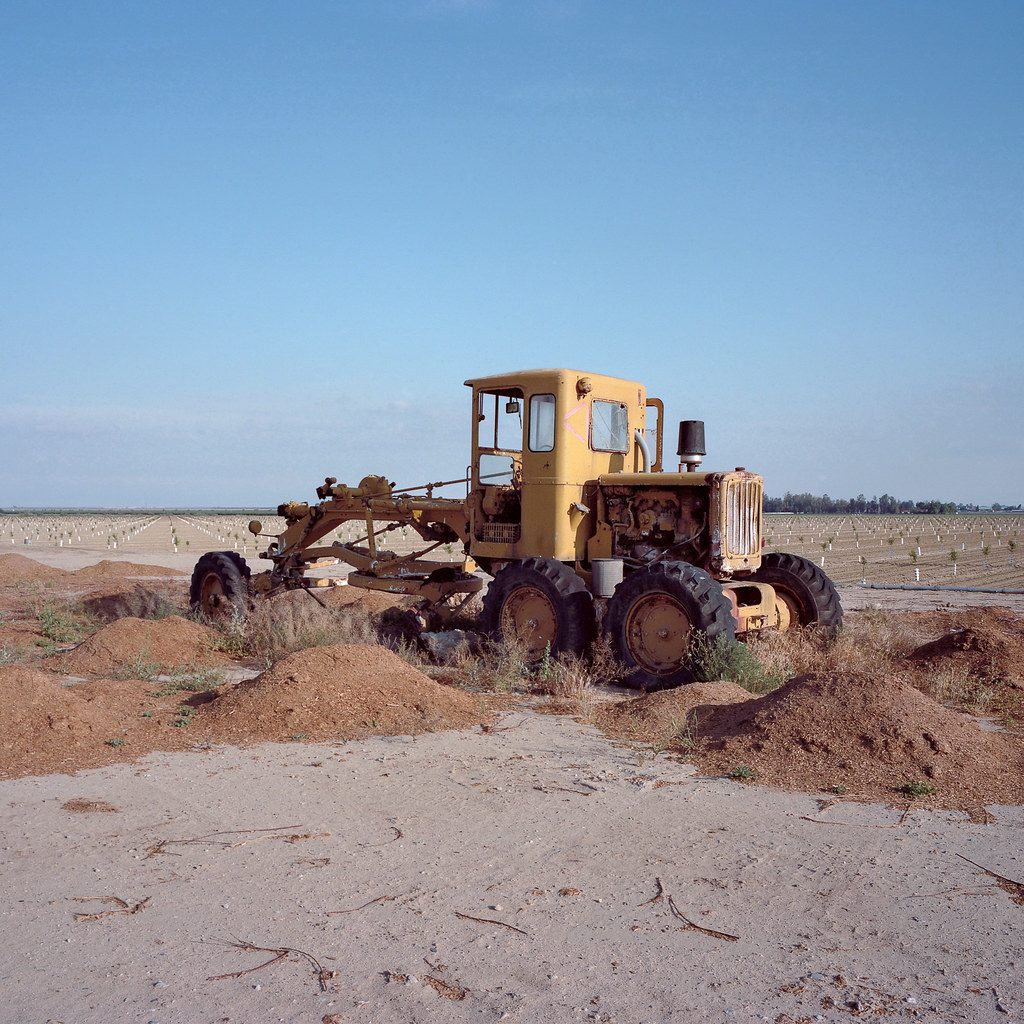 rusty grader. buttonwillow, ca. 2015. mamiya 6MF 50mm f/4 … Flickr