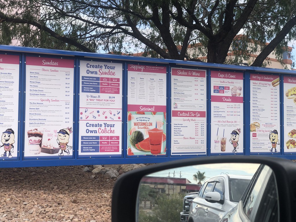 Las Cruces, New Mexico Edition Caliche's Frozen Custard Candace Lately