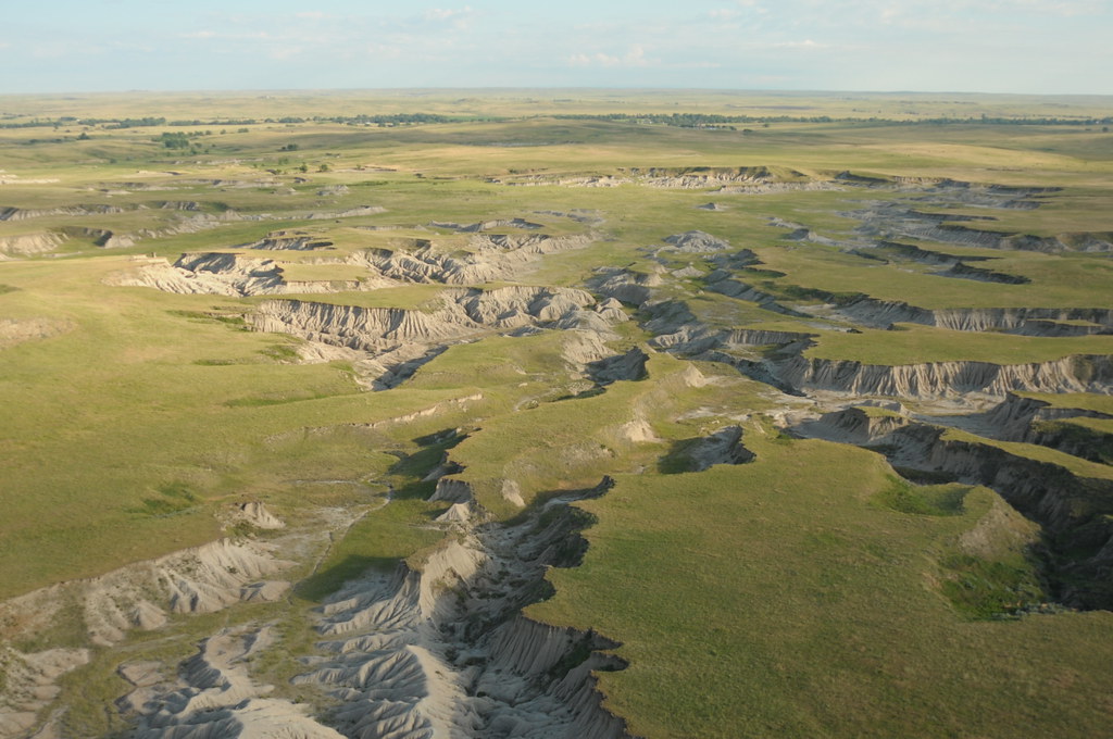 Aerial View NW Nebraska (Pine Ridge and Surrounding Prairie) 2021 Flickr