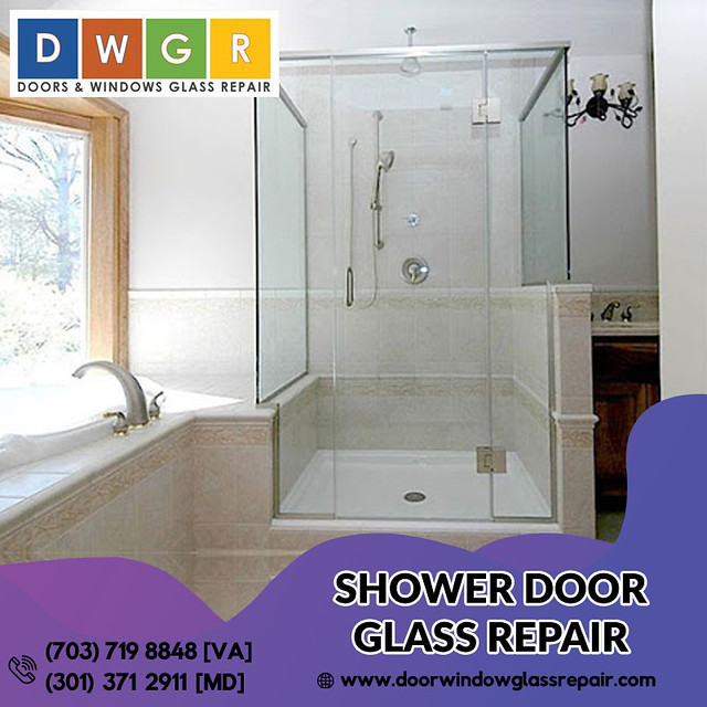 Shower Door Glass Repair Doors & Windows Glass Repair Serv… Flickr