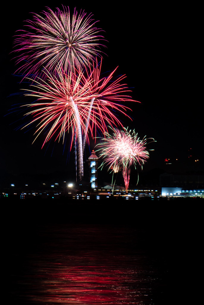Presque Isle Fireworks Erie fireworks viewed from Presque … Flickr