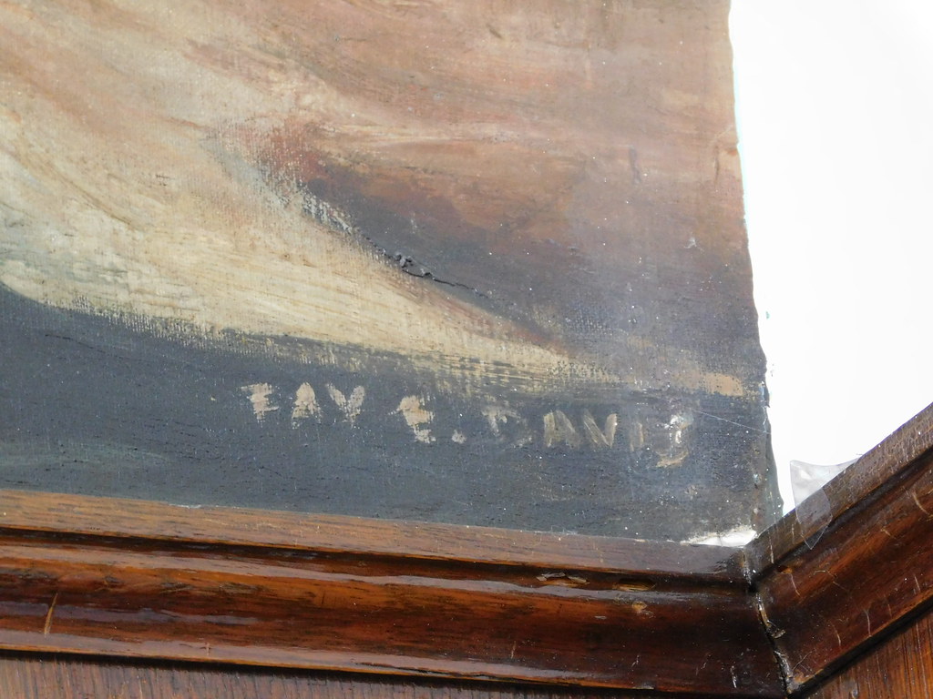 Oglesby Illinois Post Office Mural Artist Signature Flickr