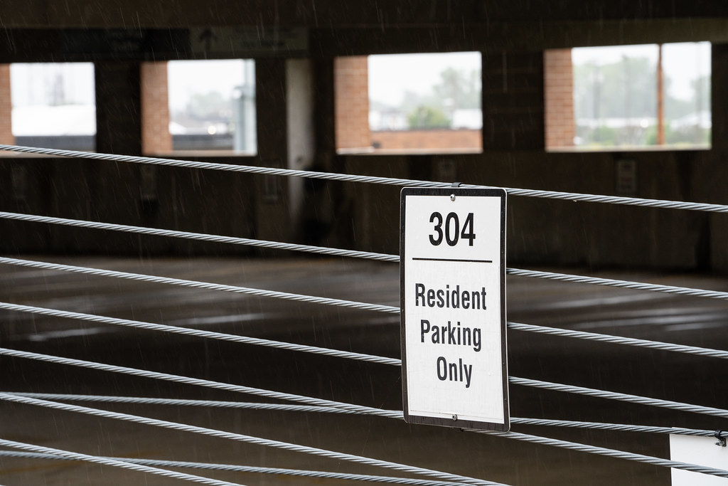 Parking garage July 7, 20215.jpg University of Wisconsin Oshkosh